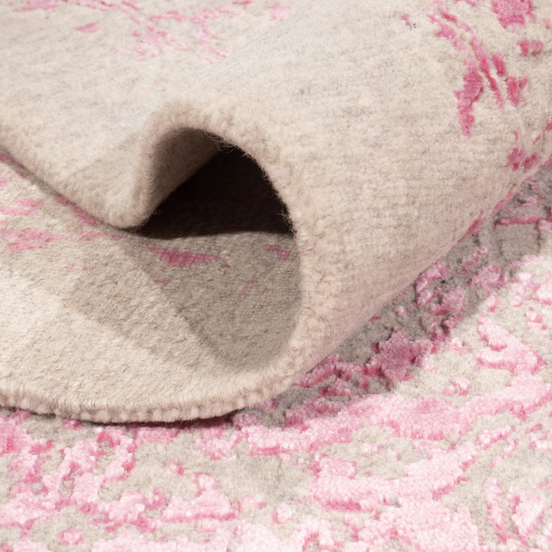 Tapis design - 293 x 256 cm - rose