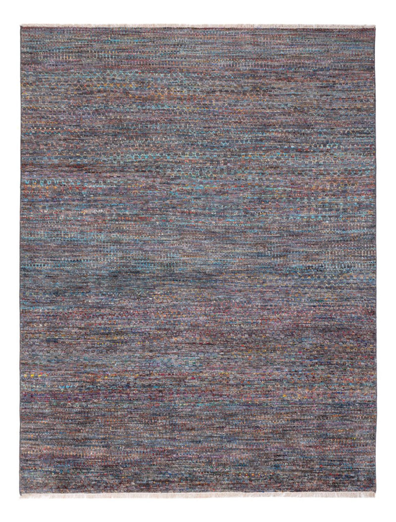 Tapis design - 306 x 245 cm - bleu foncé