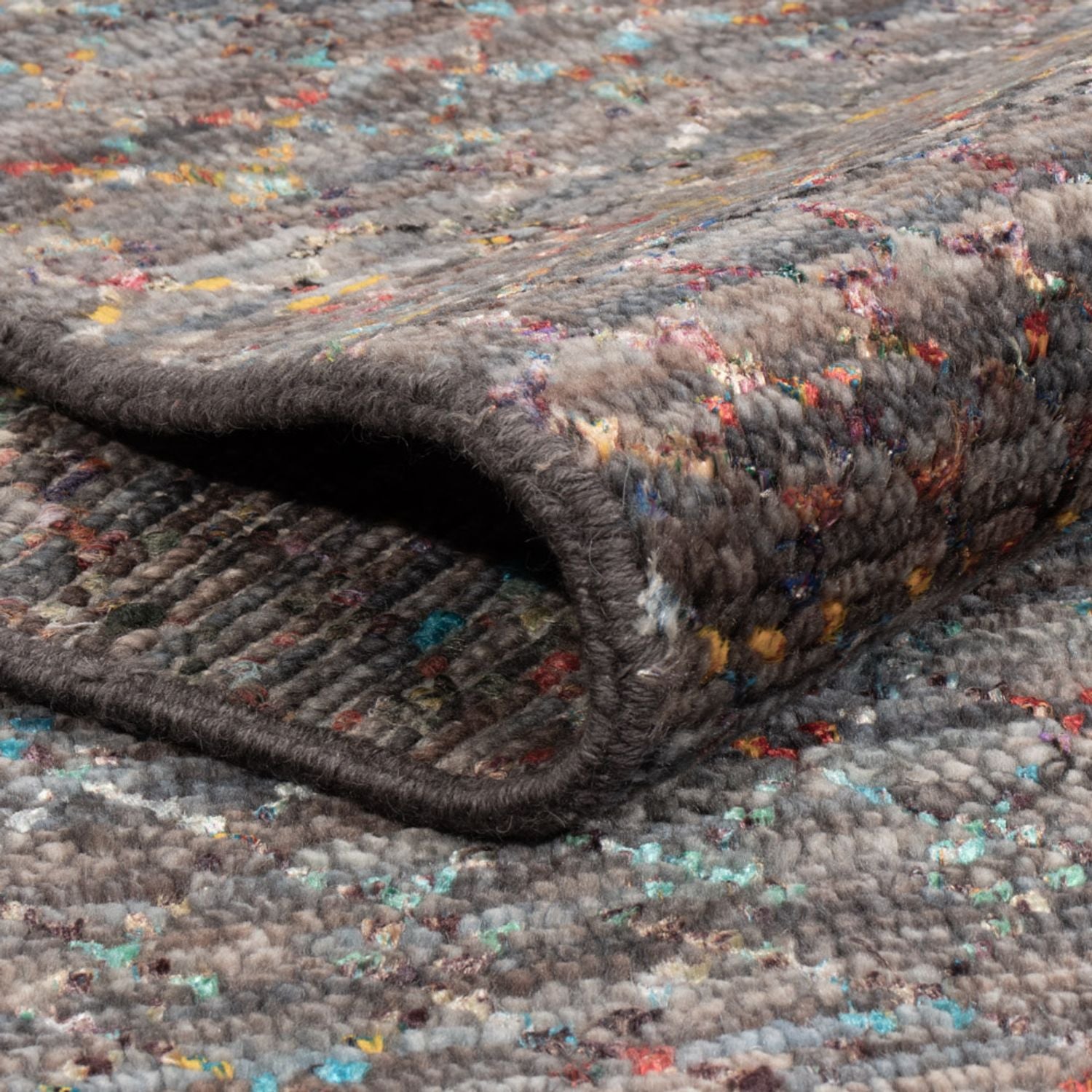 Tapis design - 306 x 245 cm - bleu foncé