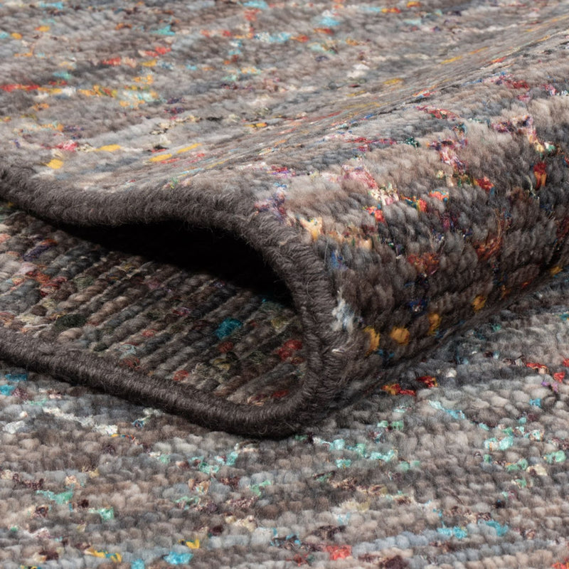 Tapis design - 306 x 245 cm - bleu foncé