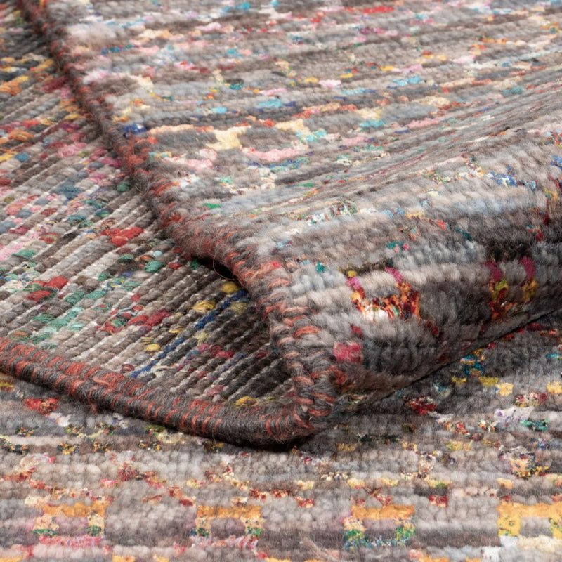 Tapis design - 304 x 249 cm - bleu foncé