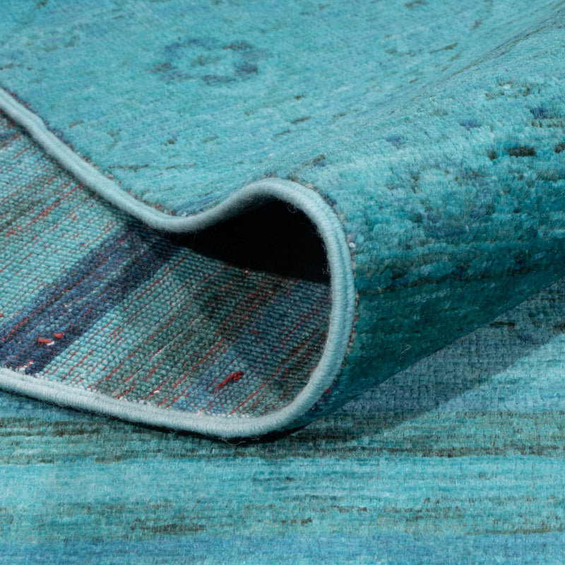 Tapis design - 288 x 240 cm - turquoise