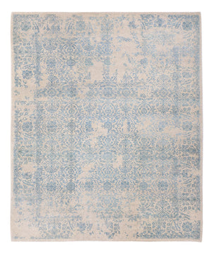 Tapis design - 289 x 241 cm - bleu clair