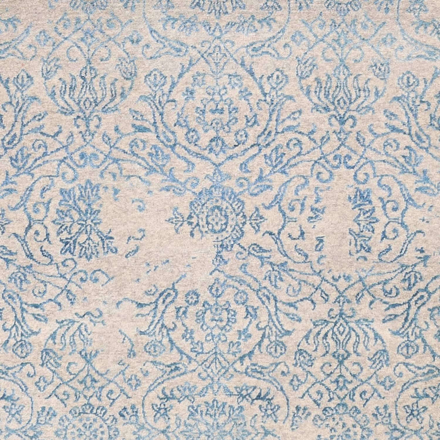Tapis design - 289 x 241 cm - bleu clair