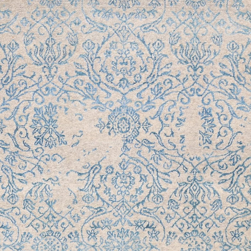 Tapis design - 289 x 241 cm - bleu clair