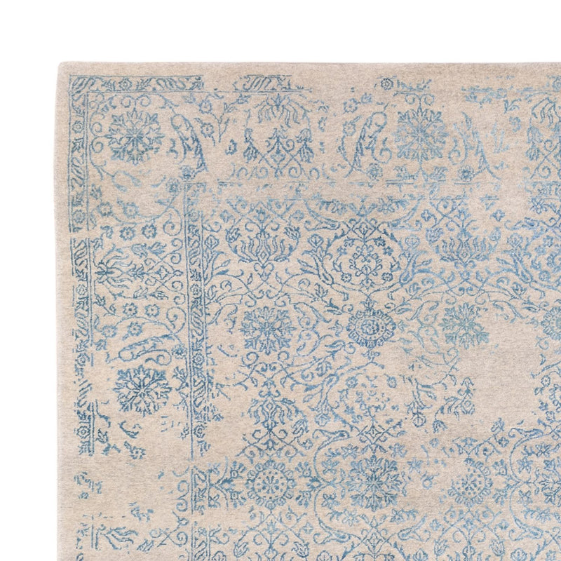 Tapis design - 289 x 241 cm - bleu clair