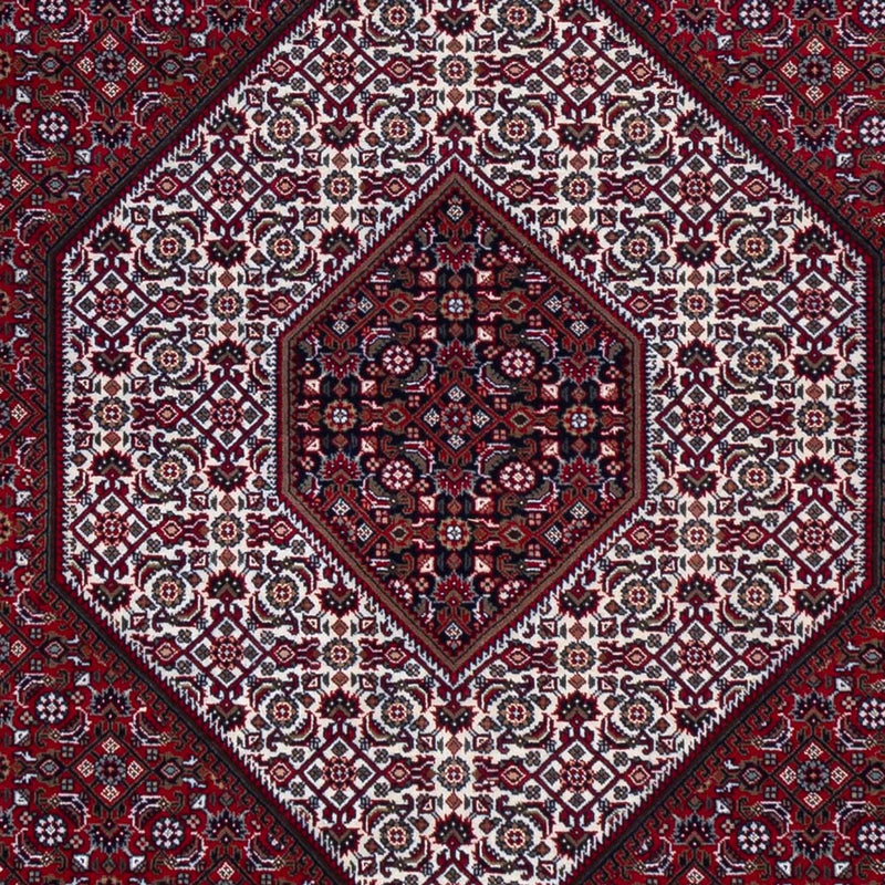 Tapis oriental - Bidjar - Indus - 305 x 251 cm - rouge foncé