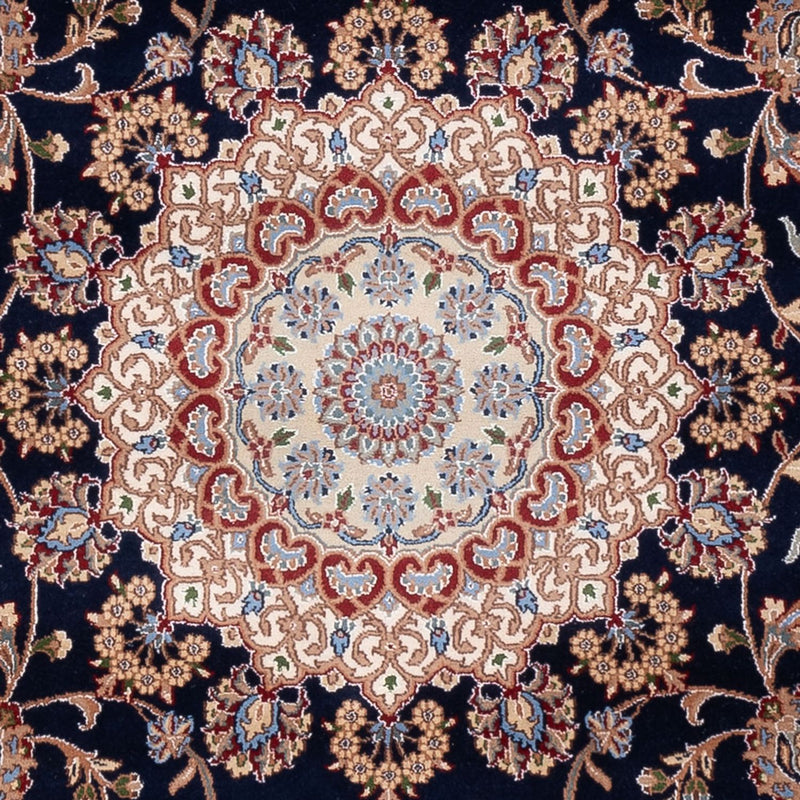 Tapis oriental - Nain - Indus - 309 x 251 cm - bleu foncé