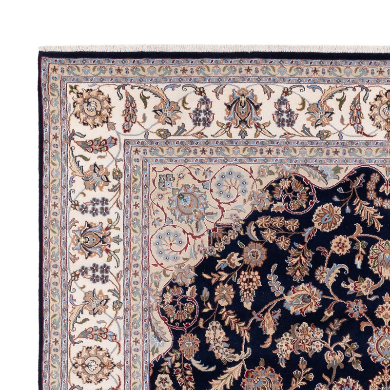 Tapis oriental - Nain - Indus - 309 x 251 cm - bleu foncé