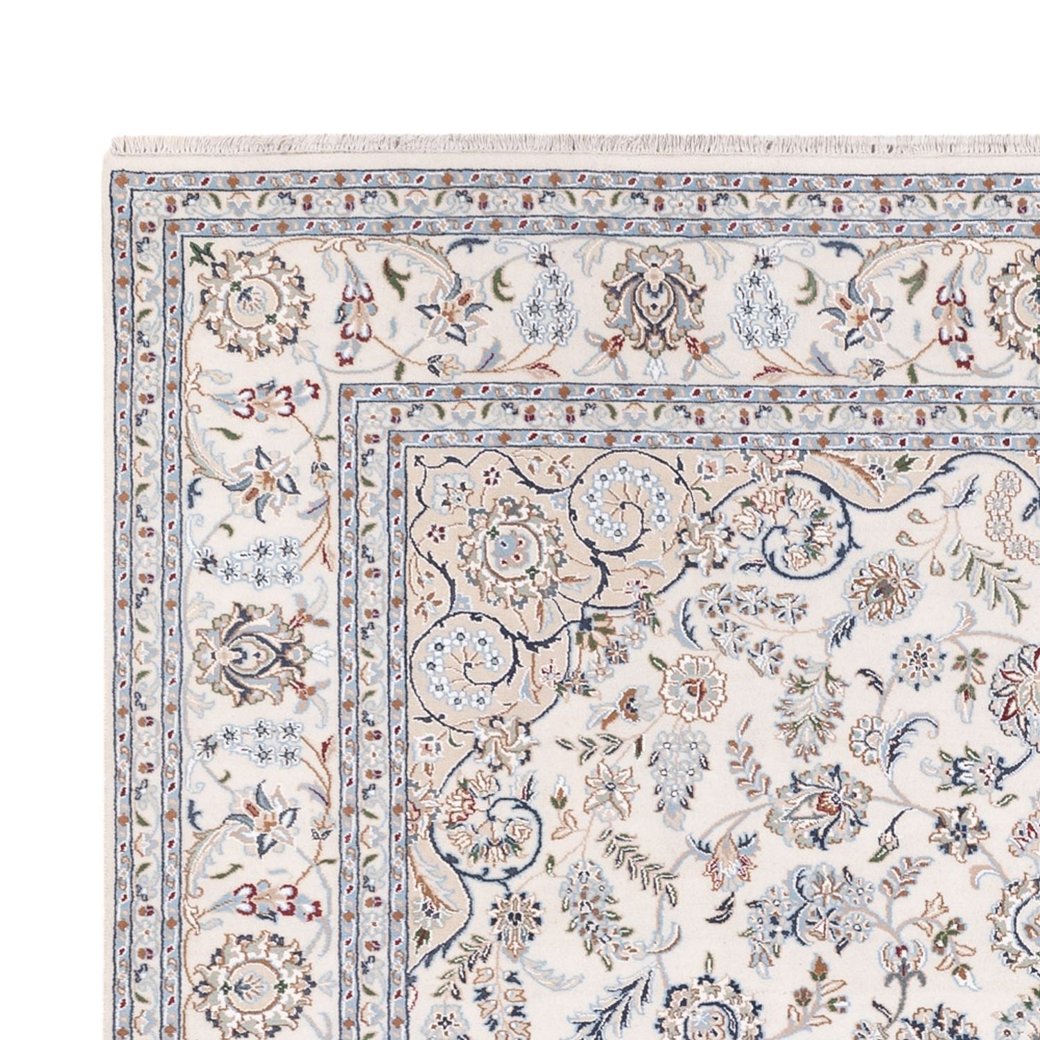 Tapis oriental - Nain - Indus - 303 x 241 cm - blanc