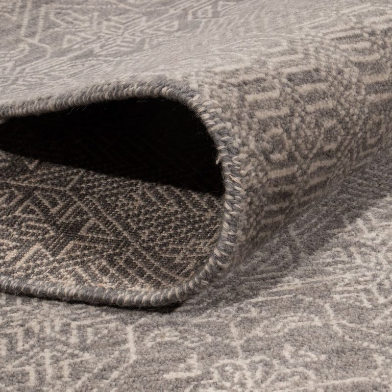 Tapis design - 302 x 244 cm - gris