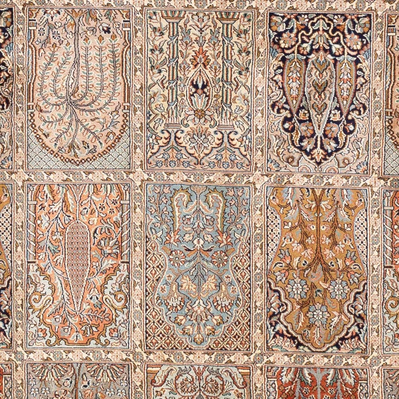 Seidenteppich - Kaschmir Seide - 307 x 250 cm - mehrfarbig