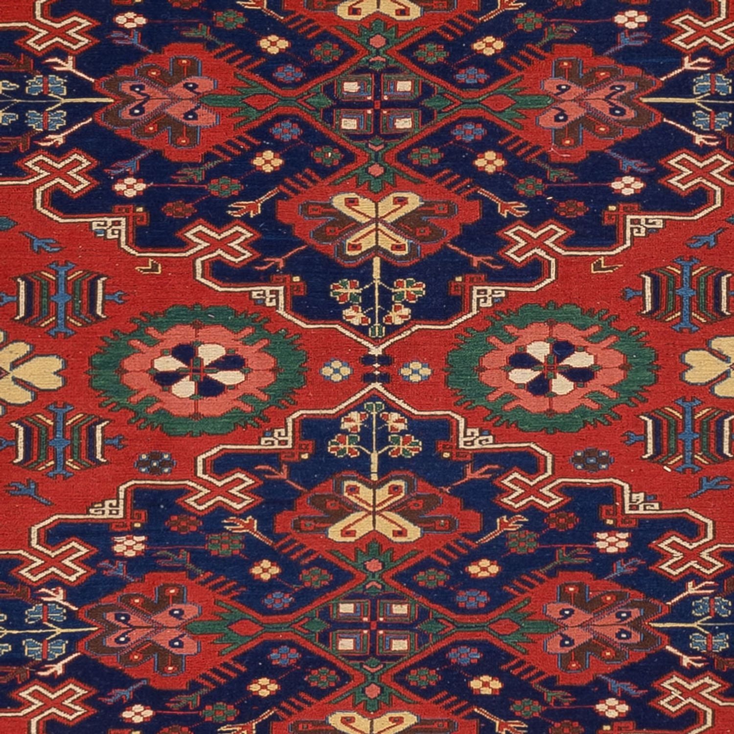 Tapis Kelim - Oriental - Soumak - 318 x 241 cm - rouge
