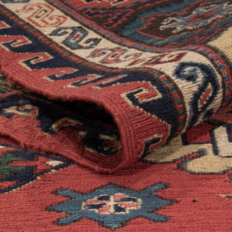 Tapis Kelim - Oriental - Soumak - 318 x 241 cm - rouge