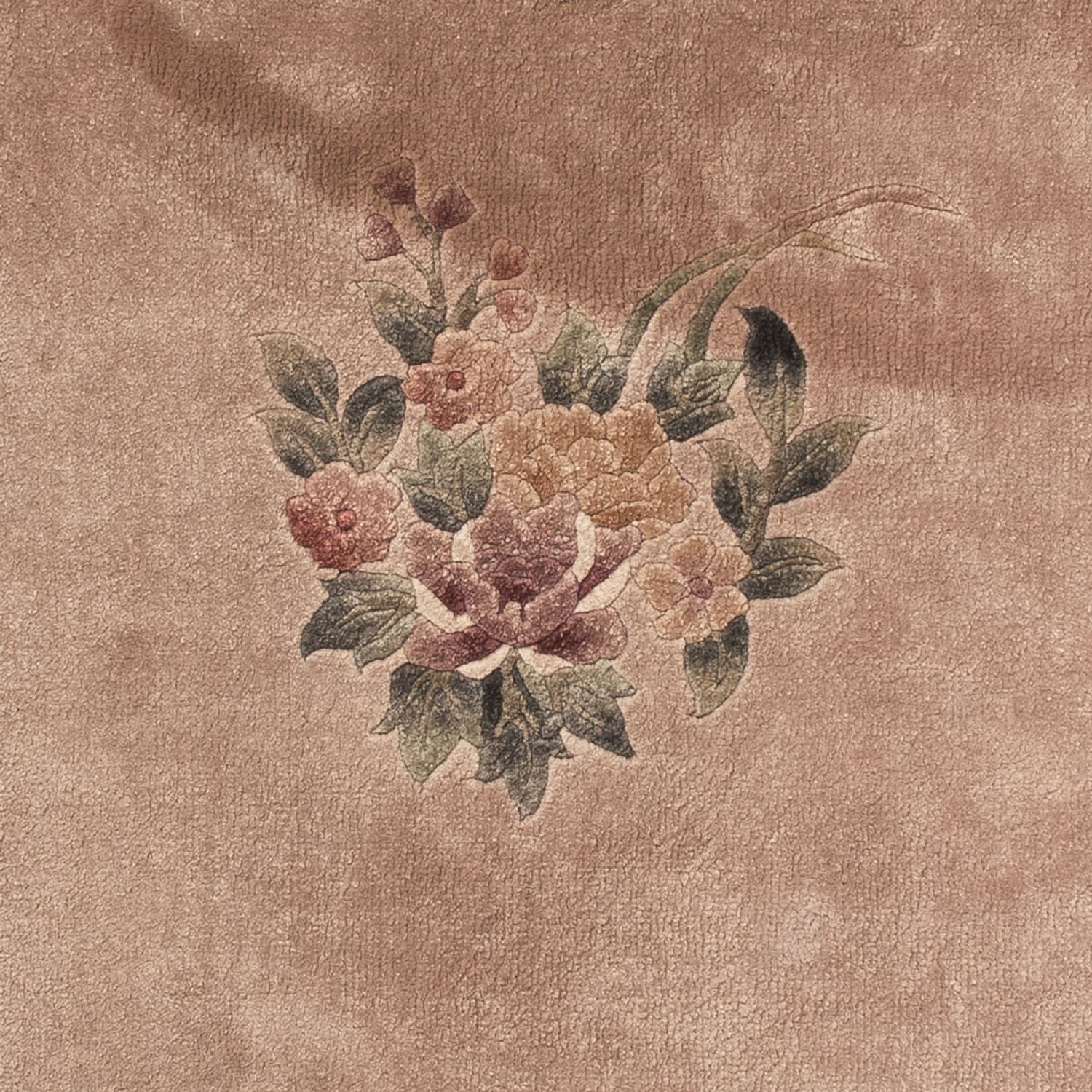 Tapis en soie - Soie chinoise - 135 x 70 cm - beige