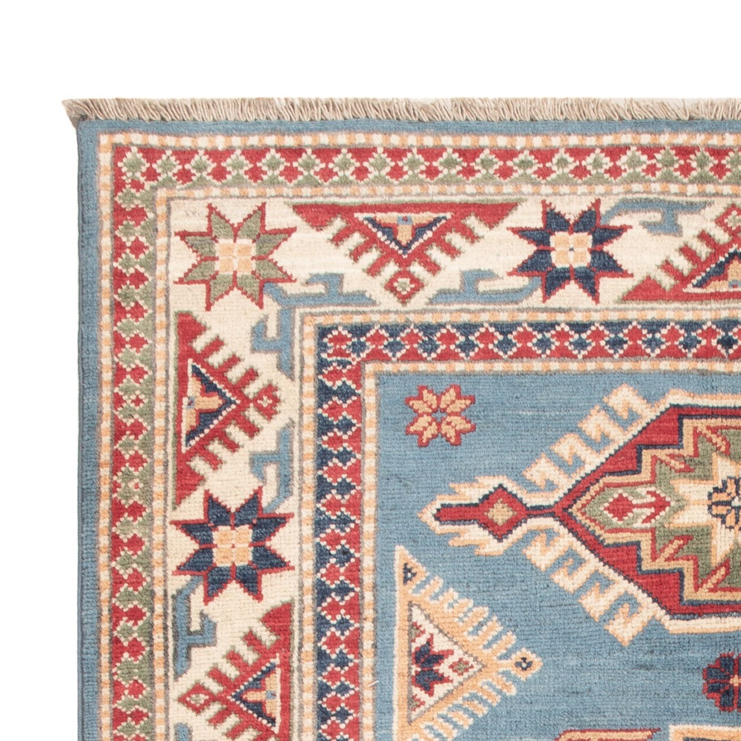 Tapis Ziegler - Kazak - 147 x 100 cm - bleu clair