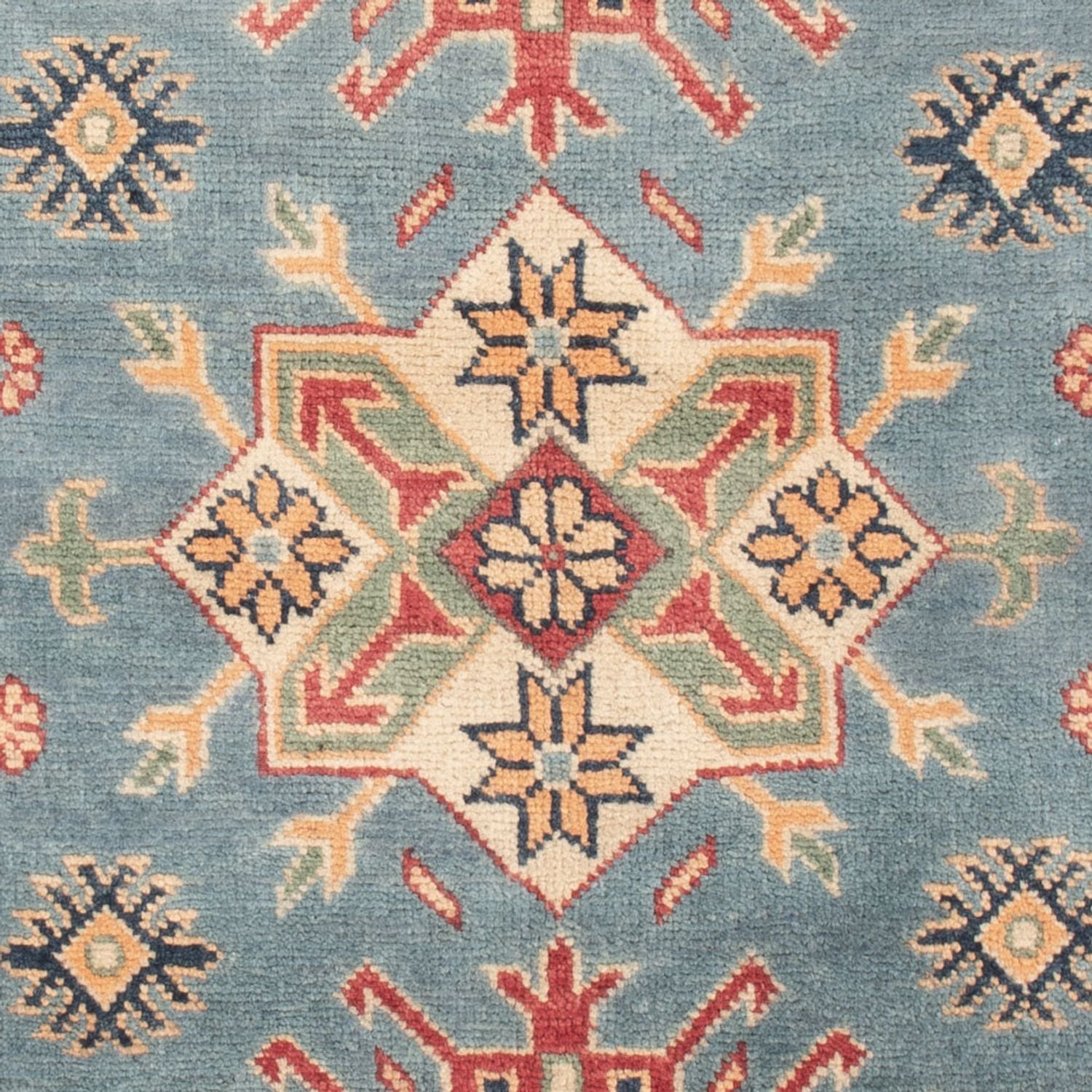 Tapis Ziegler - Kazak - 147 x 98 cm - bleu clair
