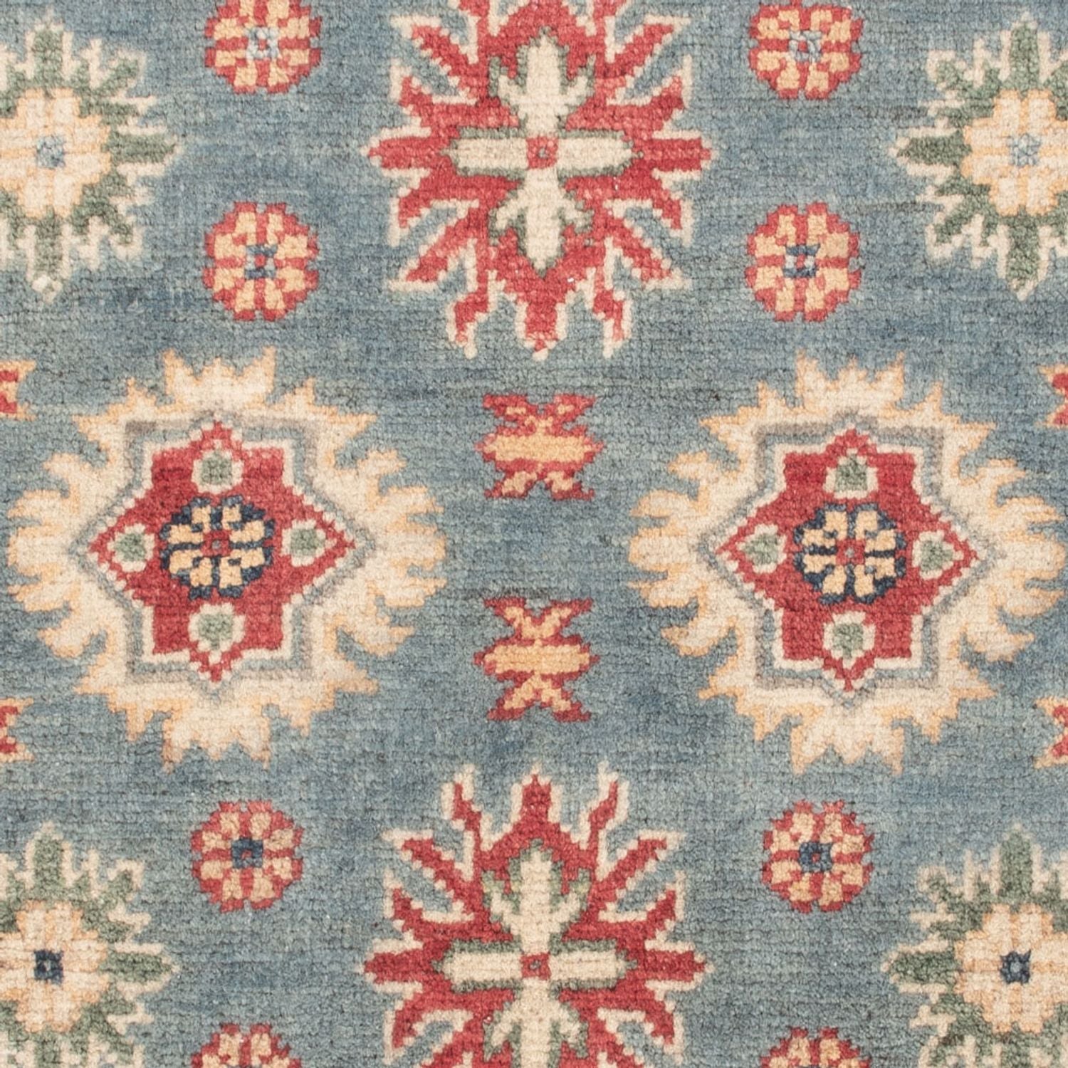 Tapis Ziegler - Kazak - 122 x 80 cm - bleu clair