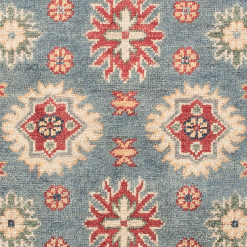 Tapis Ziegler - Kazak - 122 x 80 cm - bleu clair
