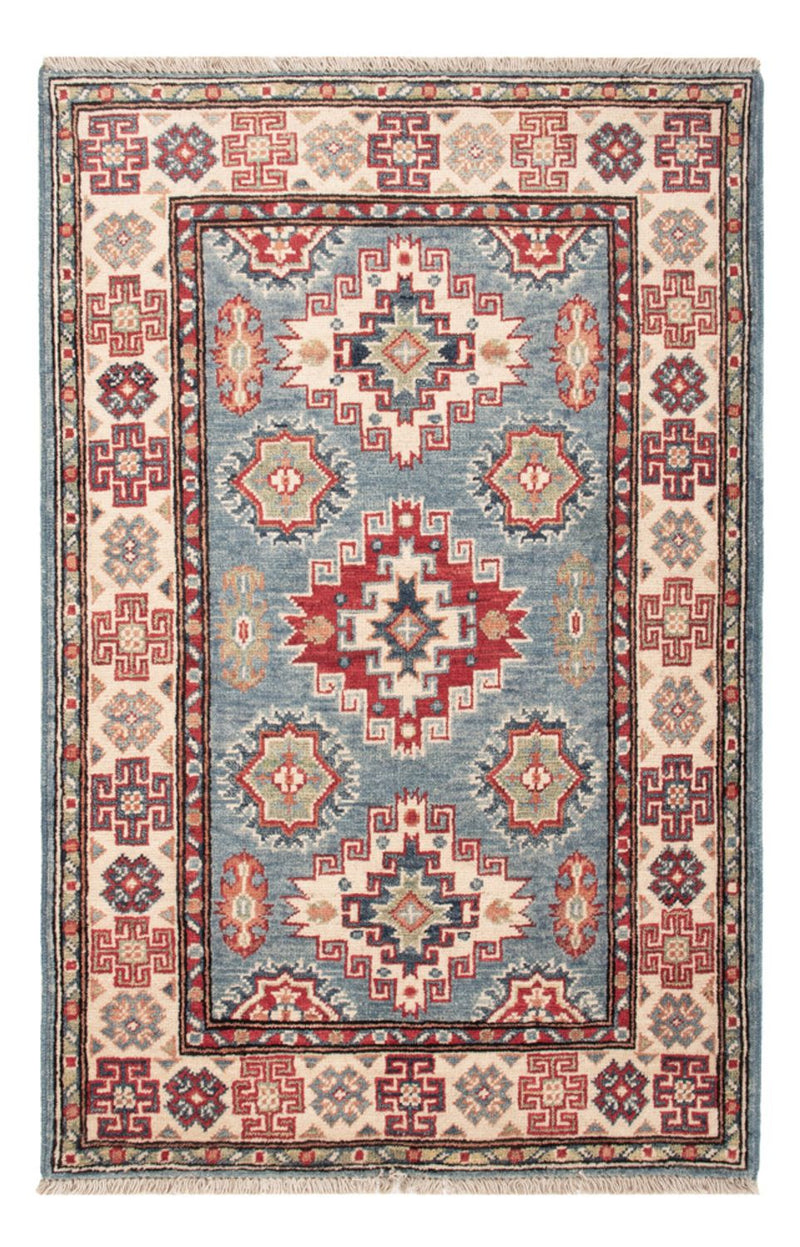 Tapis Ziegler - Kazak - 128 x 82 cm - bleu clair