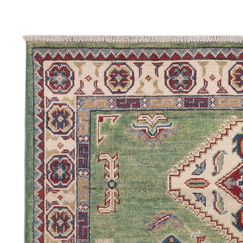 Tapis Ziegler - Kazak - 139 x 102 cm - vert