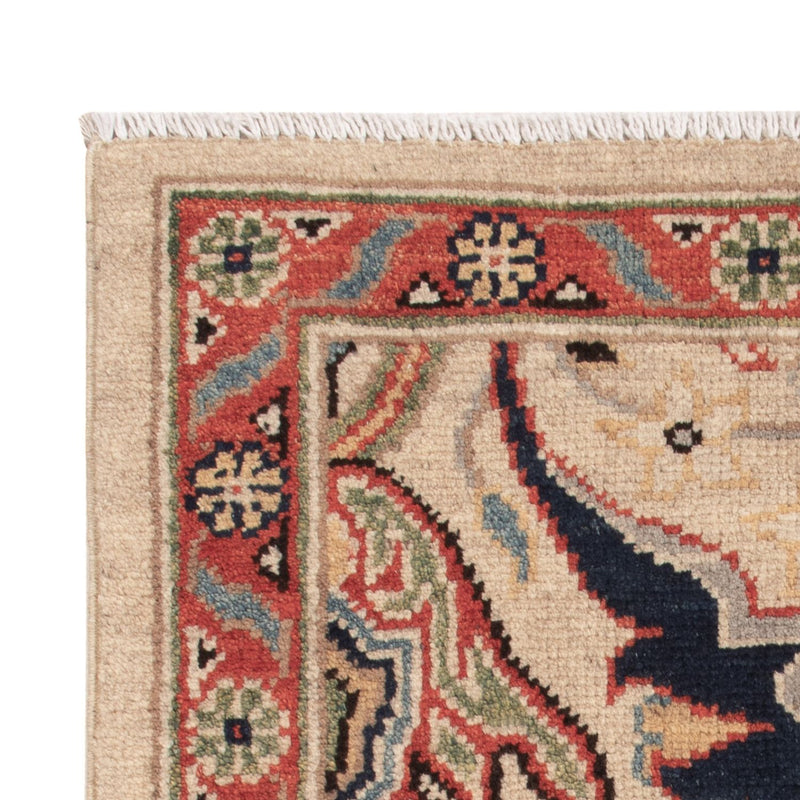 Tapis Ziegler - Kazak - 89 x 60 cm - beige foncé