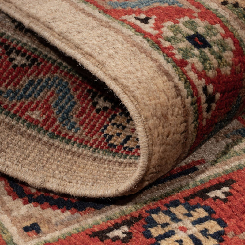 Tapis Ziegler - Kazak - 89 x 60 cm - beige foncé