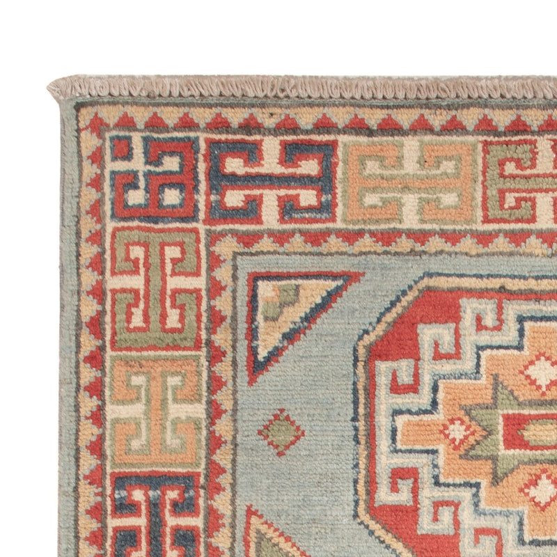 Tapis Ziegler - Kazak - 91 x 62 cm - bleu clair