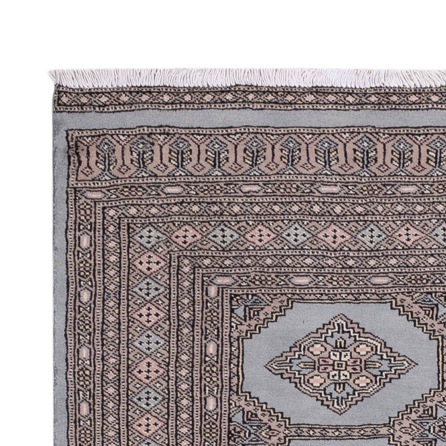 Tapis Pakistani - 181 x 124 cm - bleu clair