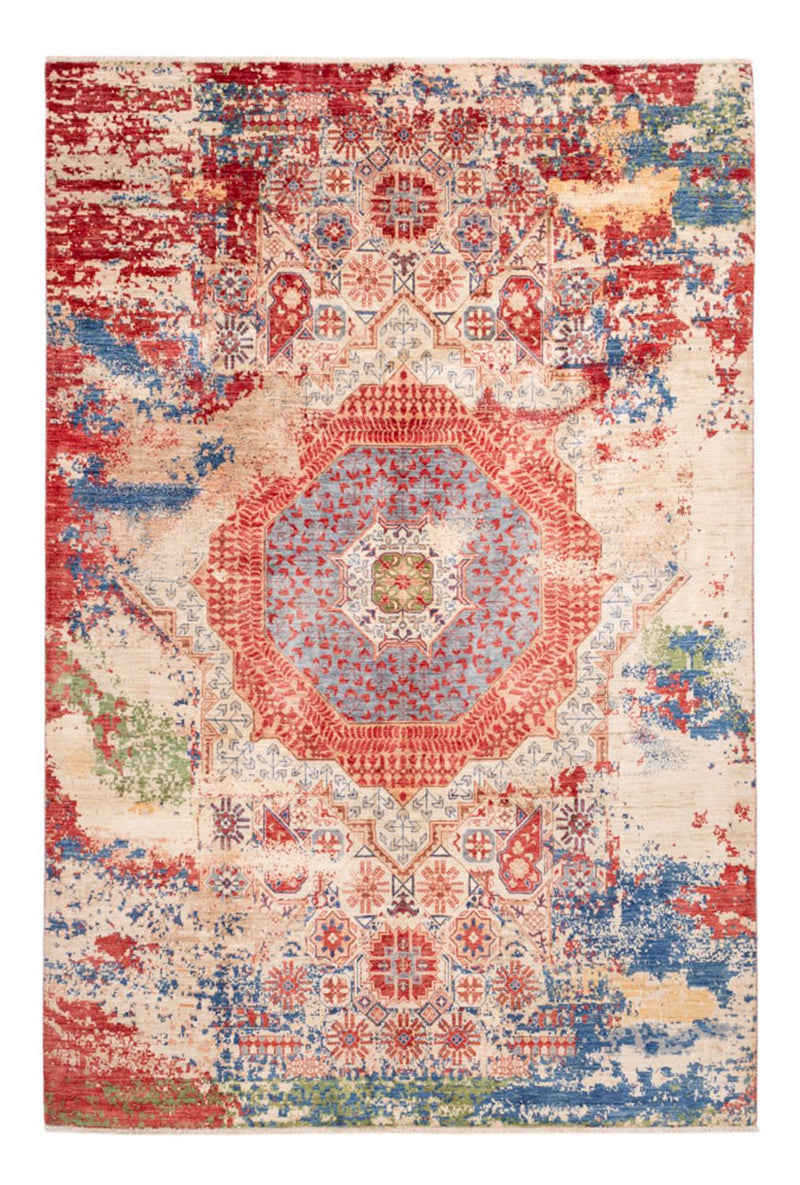 Tapis design - 298 x 200 cm - multicolore