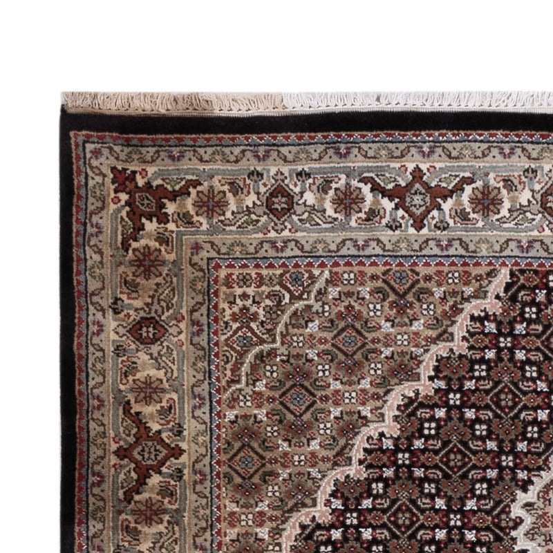 Tapis oriental - Tabriz - 184 x 127 cm - beige foncé