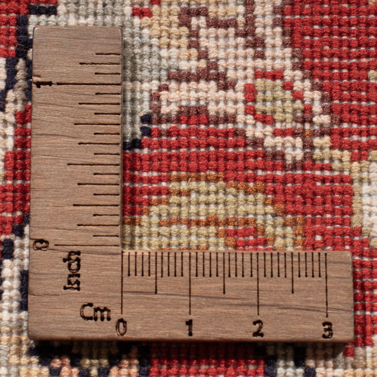 Tapis de couloir Tapis en soie - Soie du Cachemire - 241 x 76 cm - rouge
