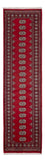 Tapis de couloir Tapis Pakistani - 307 x 77 cm - rouge