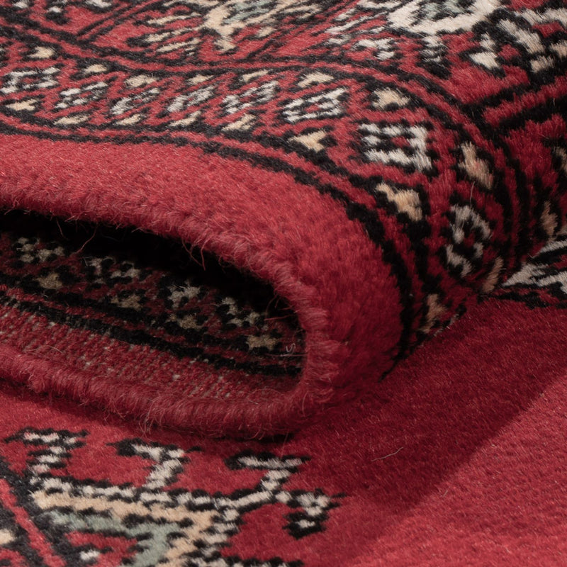 Tapis de couloir Tapis Pakistani - 307 x 77 cm - rouge