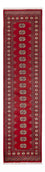 Tapis de couloir Tapis Pakistani - 317 x 78 cm - rouge