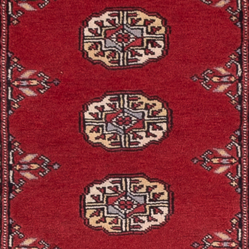 Tapis de couloir Tapis Pakistani - 317 x 78 cm - rouge