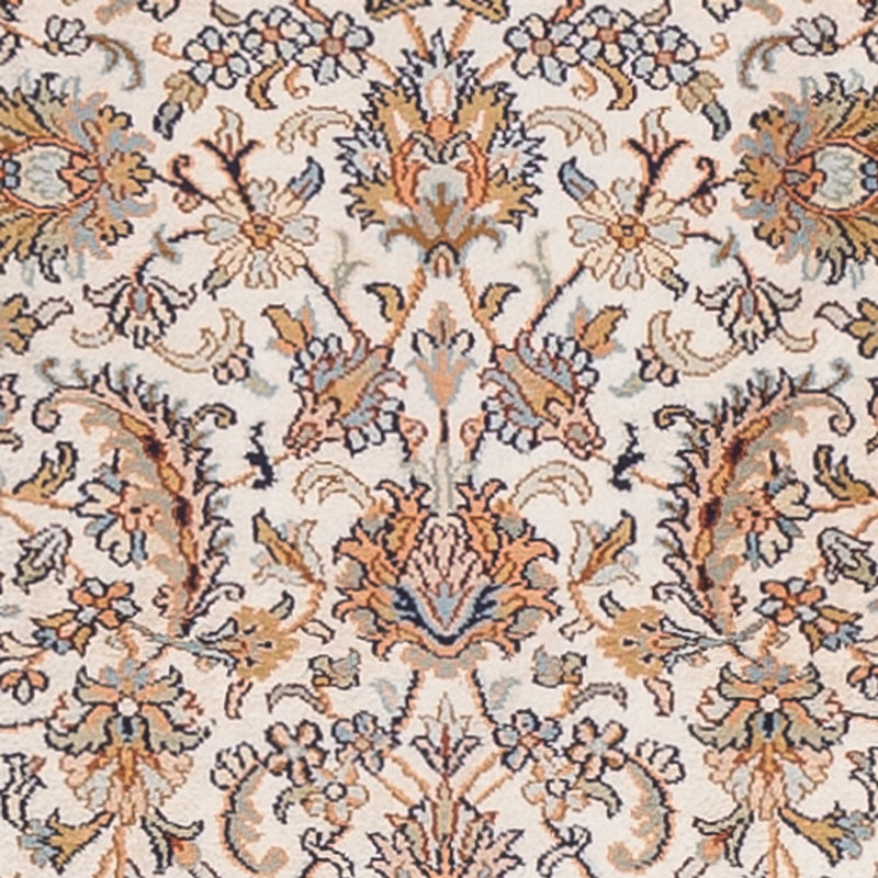 Läufer Seiden - Kaschmir Seide - 308 x 80 cm - beige