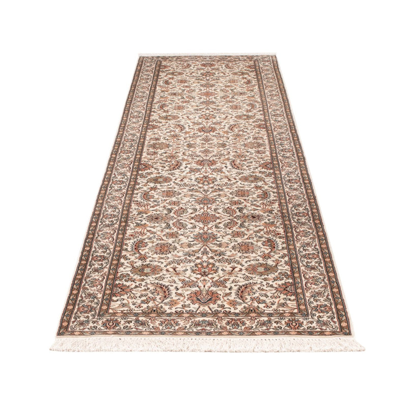 Läufer Seiden - Kaschmir Seide - 308 x 80 cm - beige