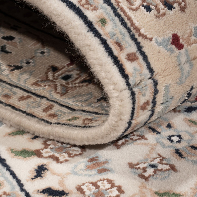 Tapis de couloir Tapis oriental - Nain - Indus - 307 x 80 cm - beige