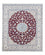 Tapis persan - Nain - Royal - 290 x 240 cm - rouge
