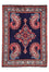 Tapis persan - Classique - 100 x 65 cm - bleu foncé