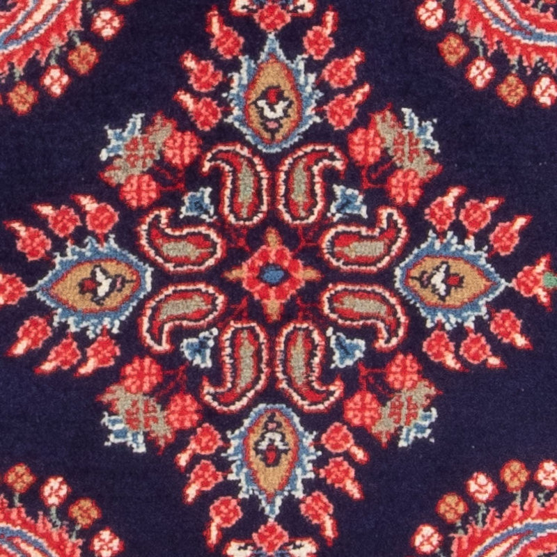 Tapis persan - Classique - 100 x 65 cm - bleu foncé