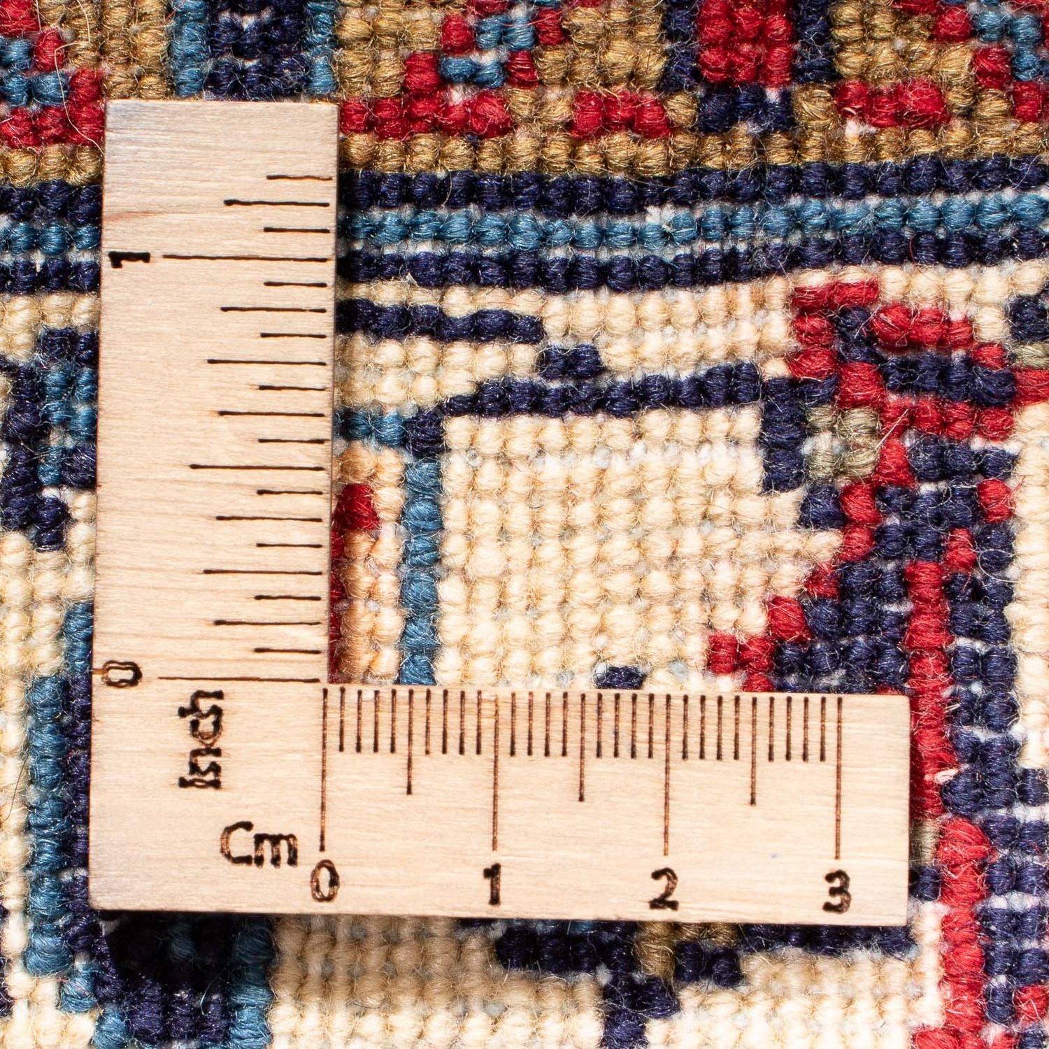 Tapis persan - Classique - 100 x 65 cm - bleu foncé