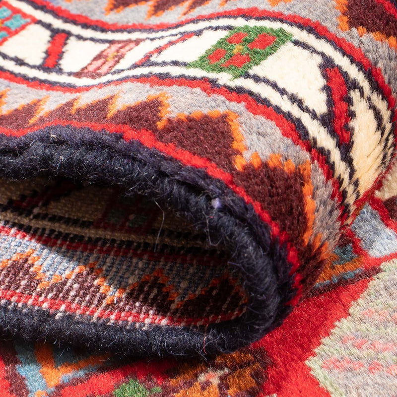Tapis persan - Nomadic - 98 x 64 cm - rouge