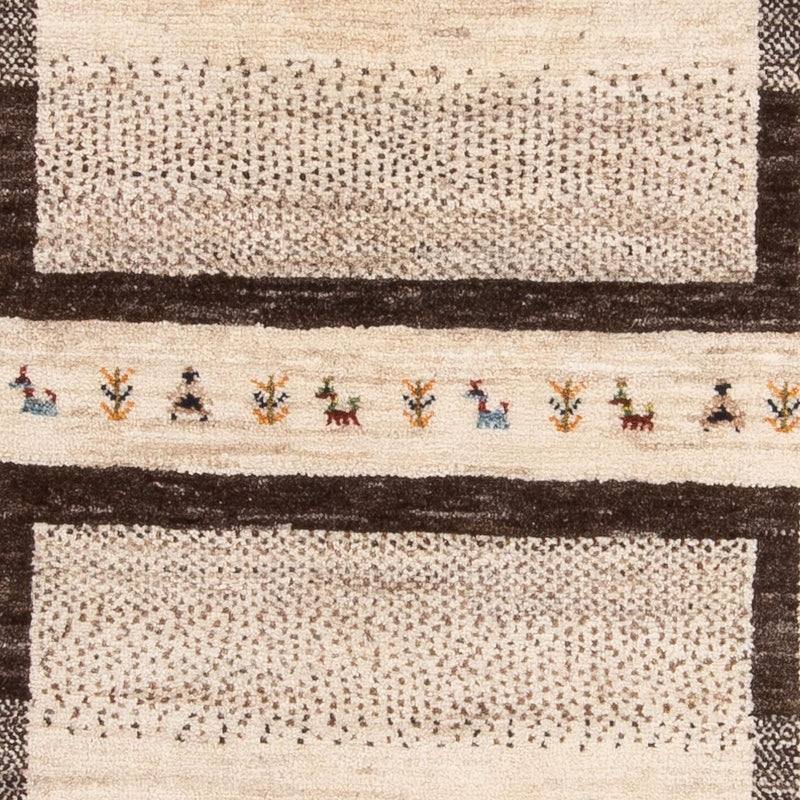 Tapis Gabbeh - Loribaft Persan - 157 x 98 cm - naturel