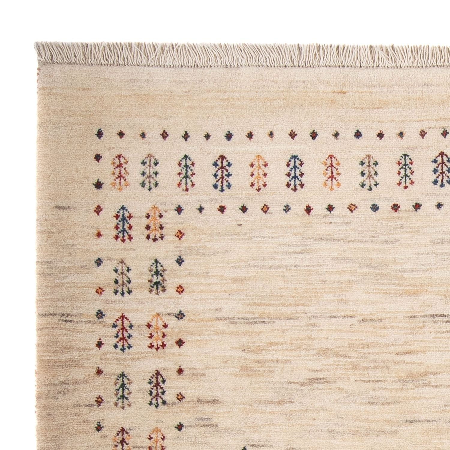 Tapis Gabbeh - Loribaft Persan - 158 x 110 cm - naturel