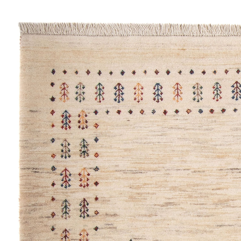 Tapis Gabbeh - Loribaft Persan - 158 x 110 cm - naturel