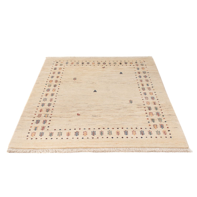 Tapis Gabbeh - Loribaft Persan - 158 x 110 cm - naturel