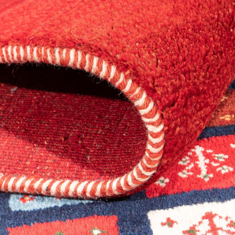Tapis Gabbeh - Persan - 185 x 125 cm - multicolore