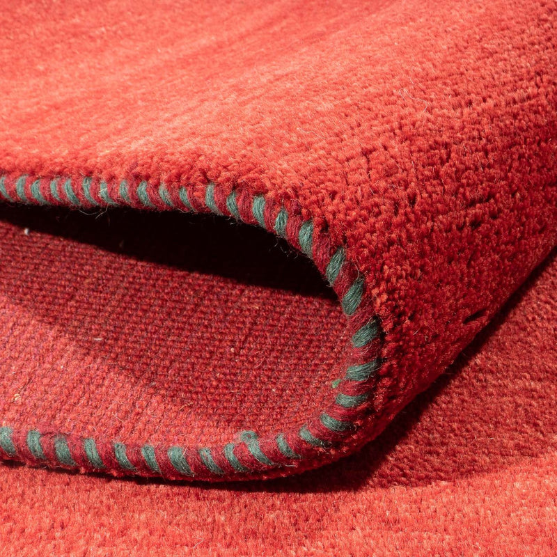 Tapis Gabbeh - Persan - 196 x 145 cm - rouge